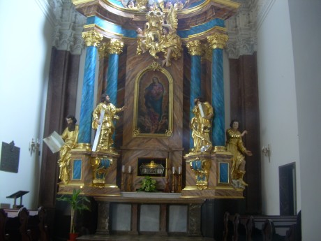 oltár vo varšavskom kláštore